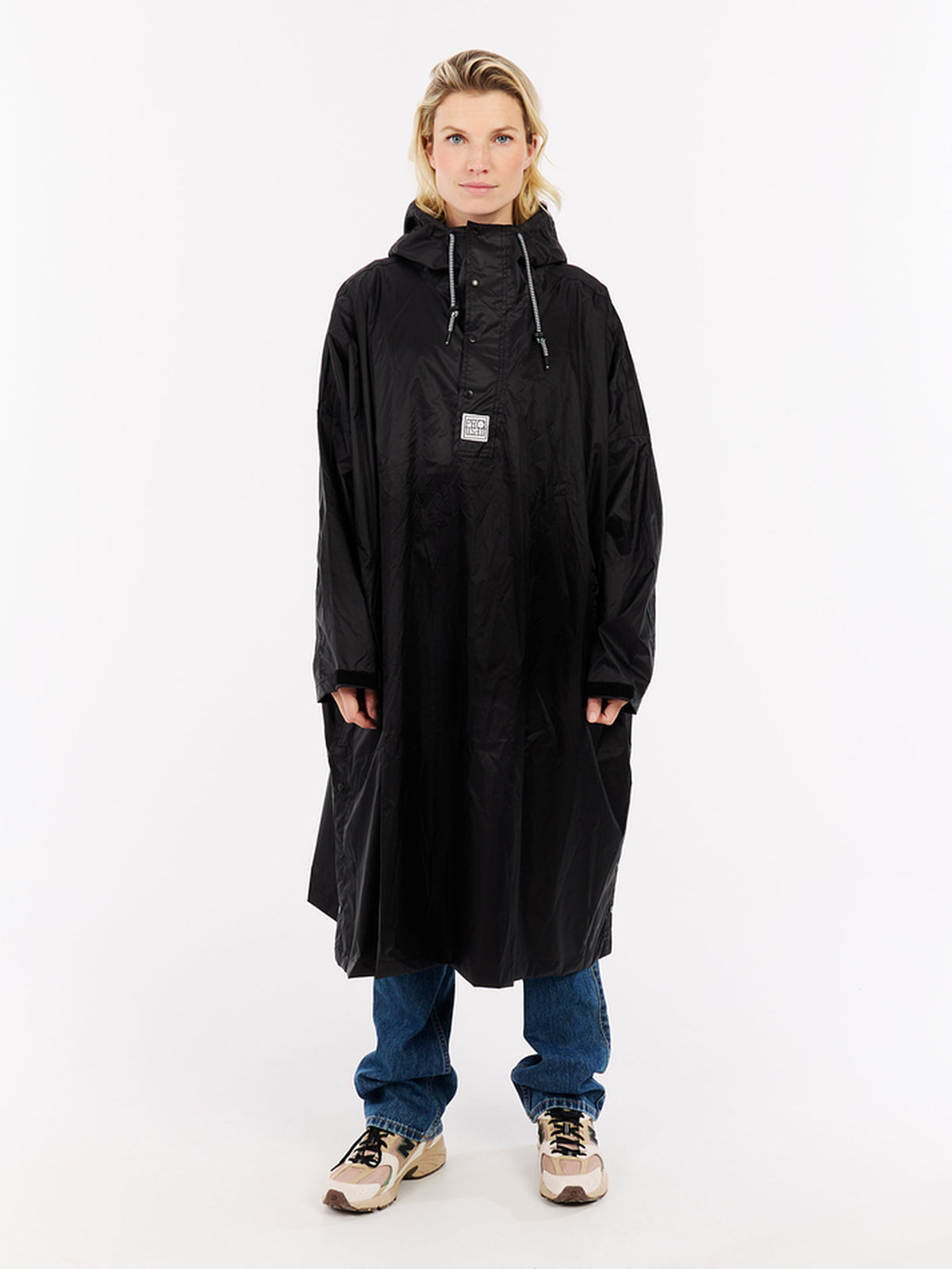 PROTEST PRTLaugh Rain Poncho | True Black