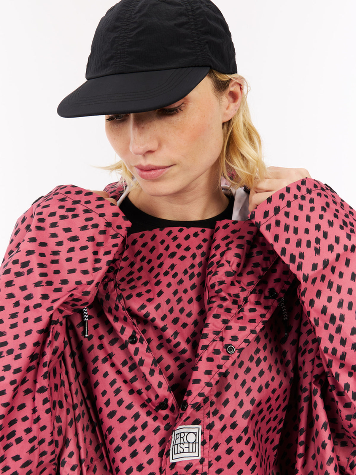 PROTEST PRTLaugh Rain Poncho | Rose Dust