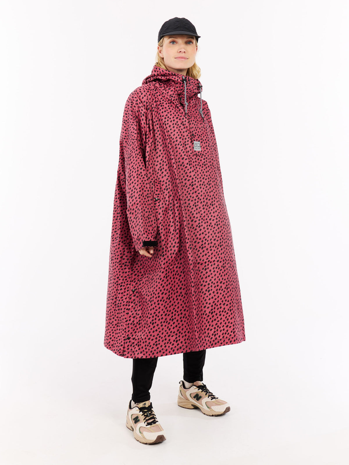 PROTEST PRTLaugh Rain Poncho | Rose Dust