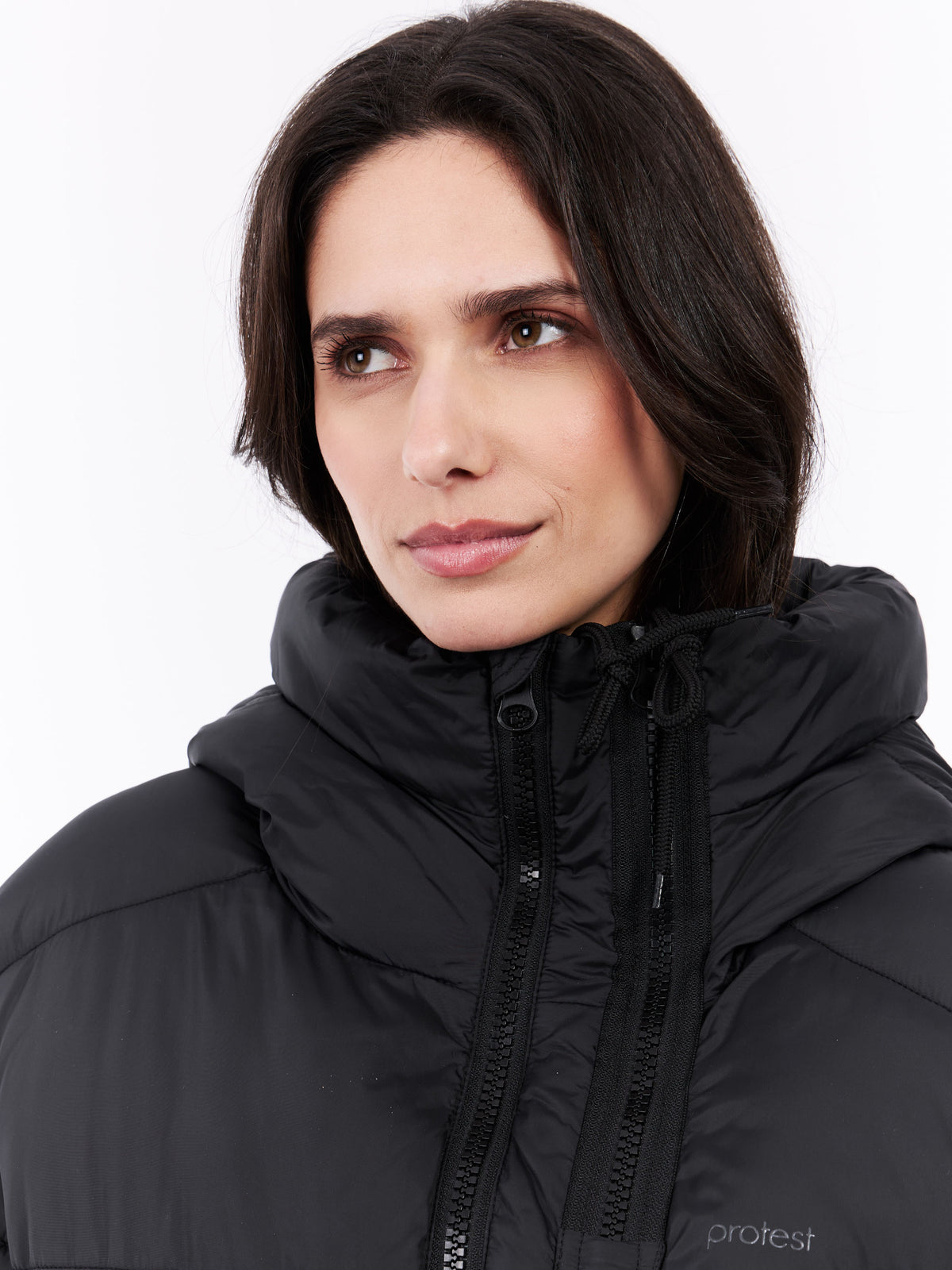 PROTEST PRTSelby Puffer Jacket | True Black