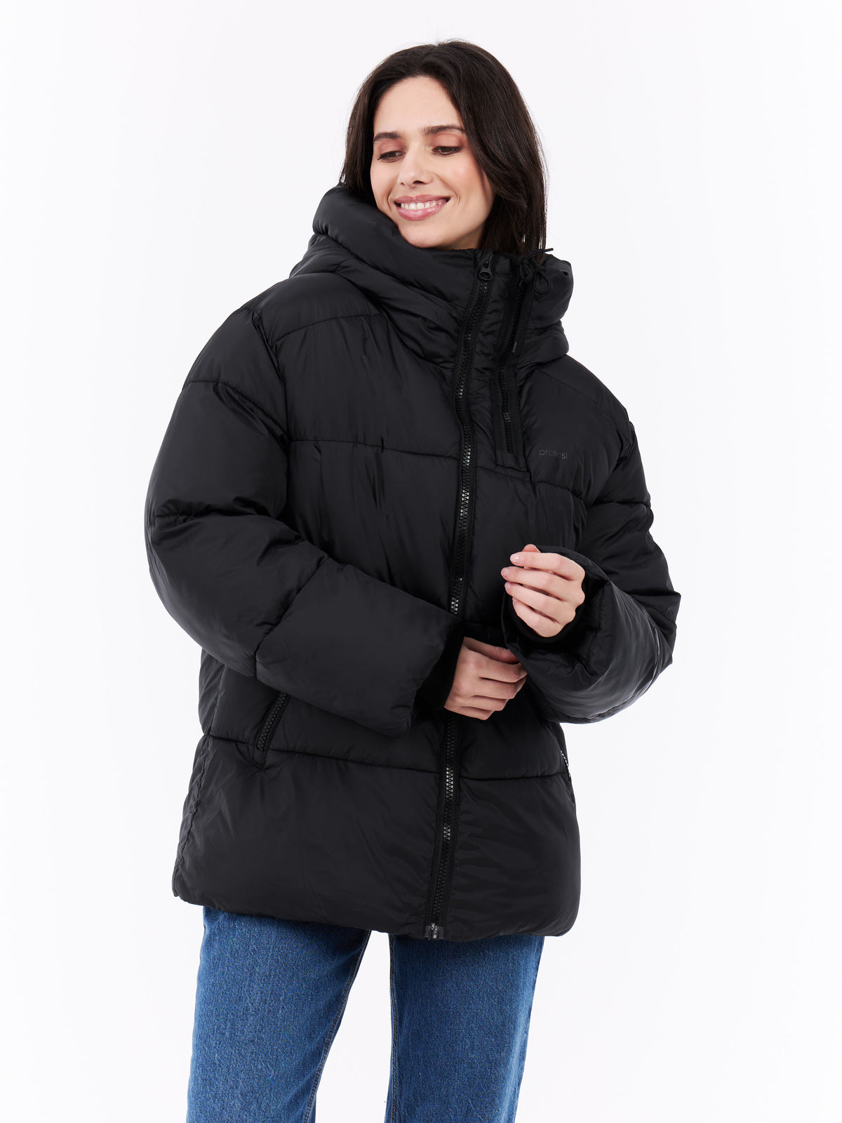 PROTEST PRTSelby Puffer Jacket | True Black