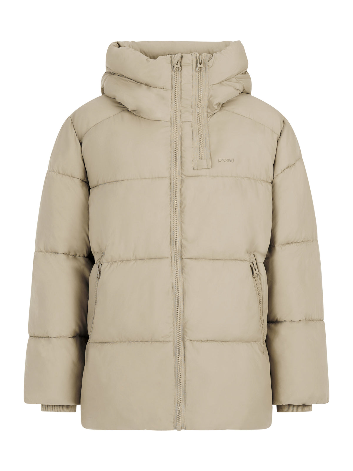 PROTEST PRTSelby Puffer Jacket | BambooBeige