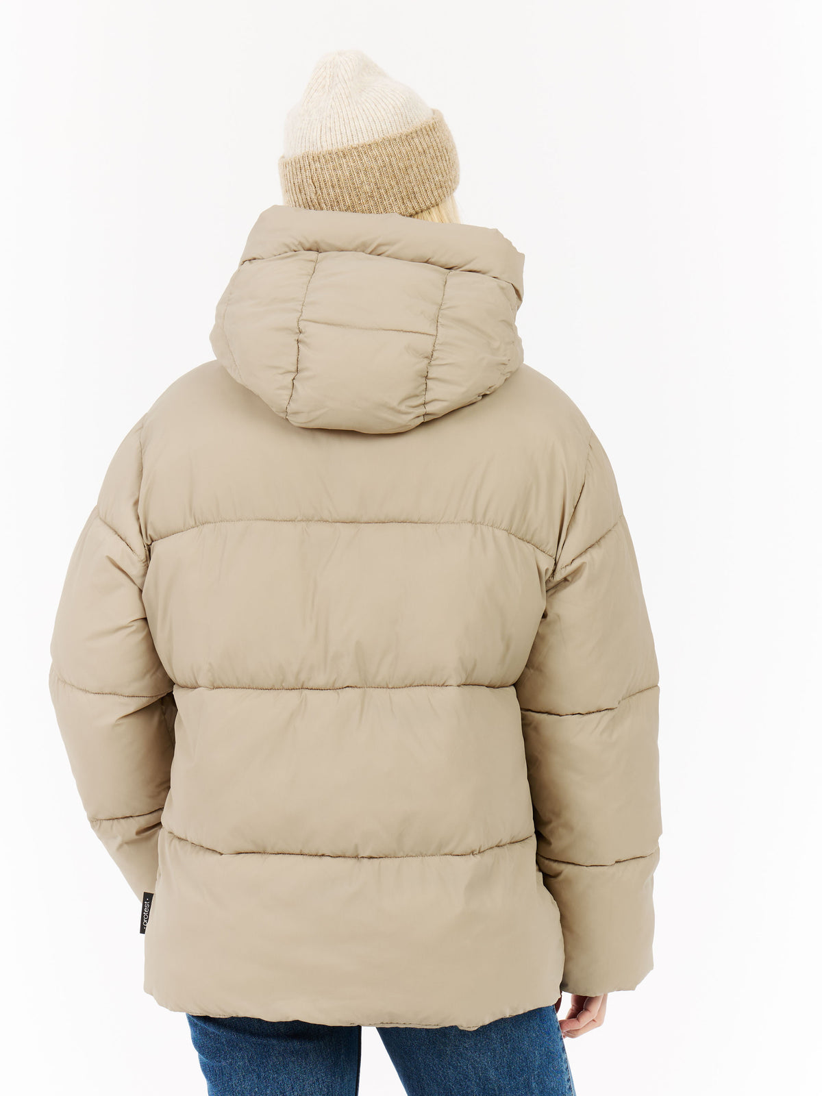 PROTEST PRTSelby Puffer Jacket | BambooBeige