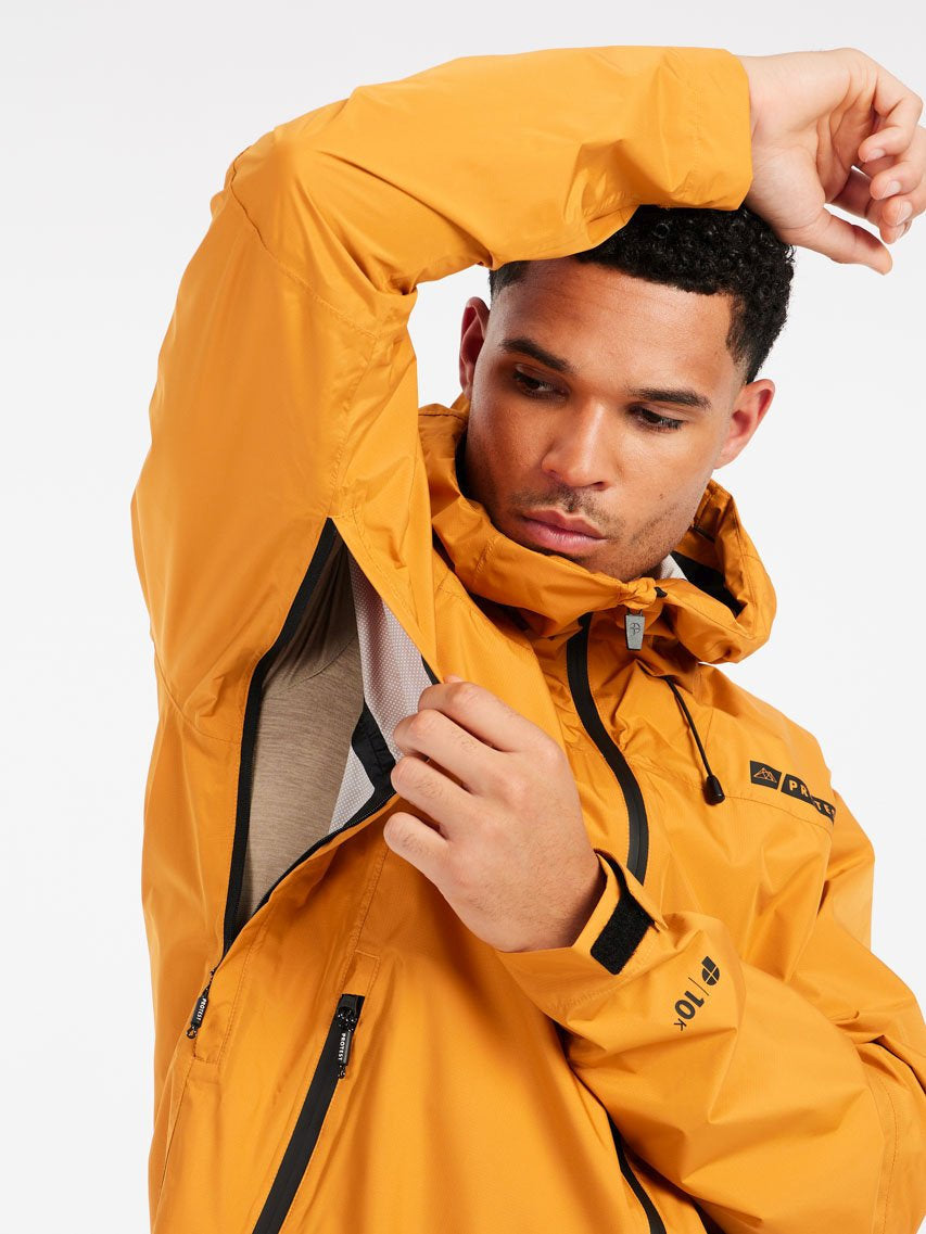 PROTEST PRTSeary Outdoor jackets | Caramel Yellow