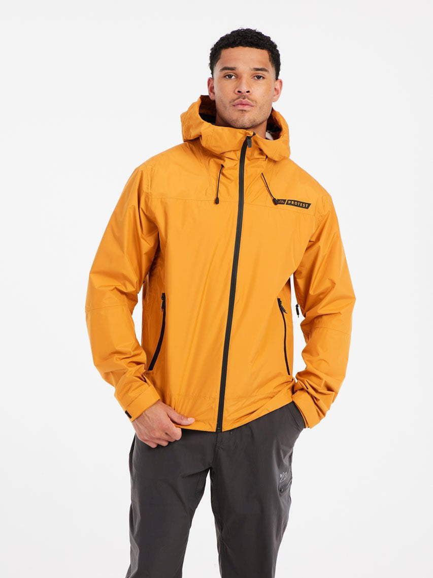 PROTEST PRTSeary Outdoor jackets | Caramel Yellow