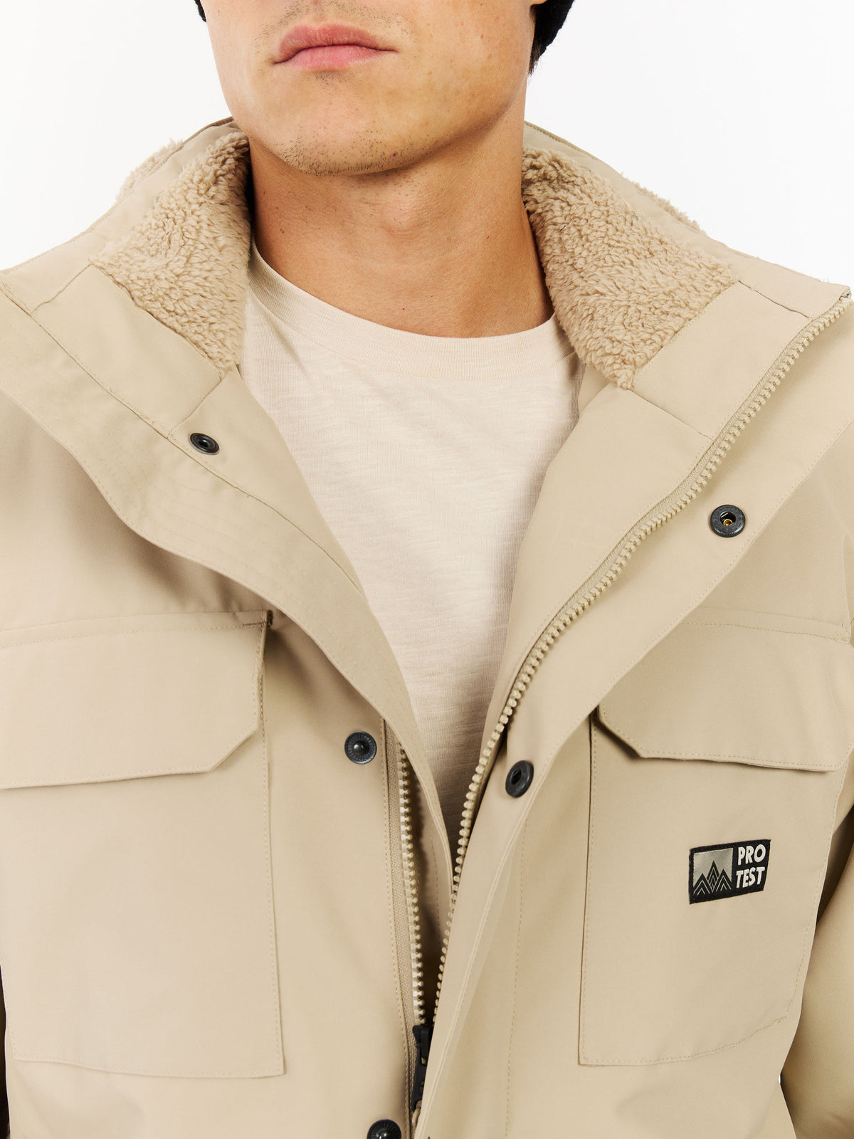 PROTEST PRTLucton Outdoor jackets | BambooBeige
