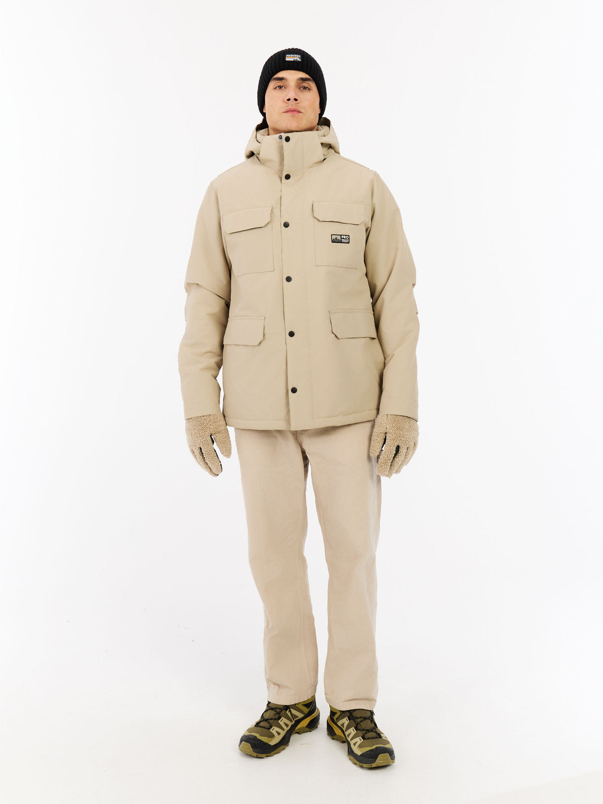 PROTEST PRTLucton Outdoor jackets | BambooBeige