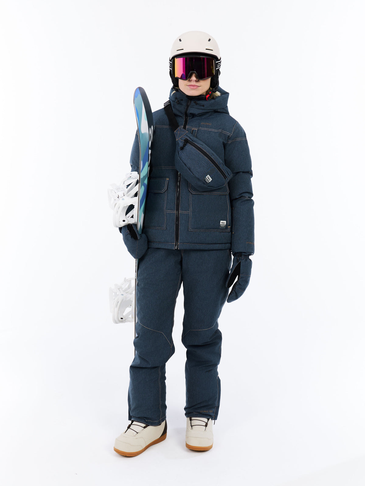 PROTEST PRTGea Ski & Snowboard jackets | Dark Sky Denim