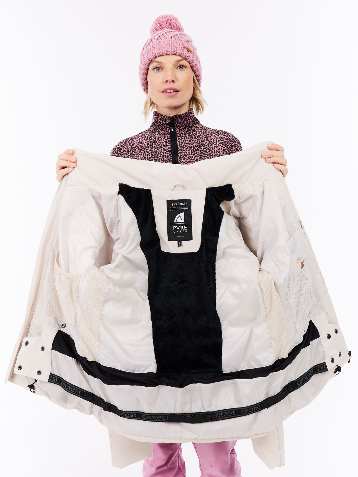 PROTEST PRTHazely Ski & Snowboard jackets | Kitoffwhite