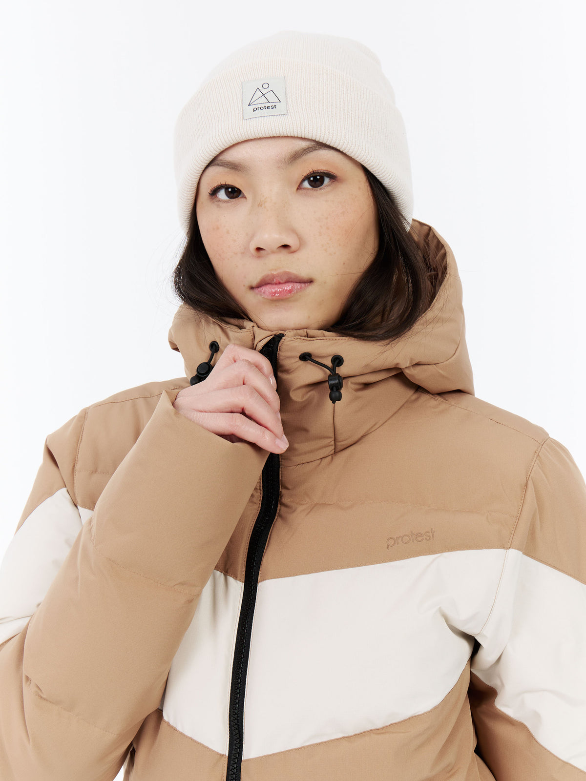 PROTEST PRTJilly Ski & Snowboard jackets | Teddy Brown