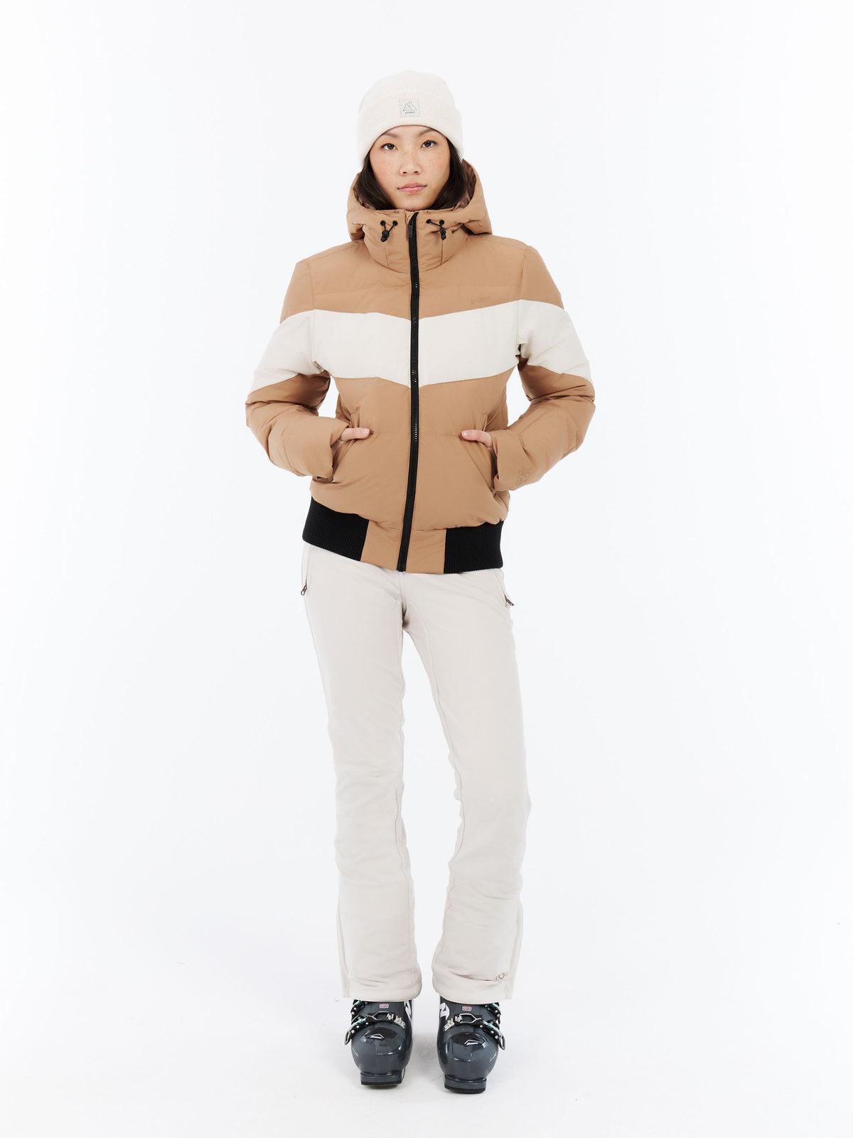 PROTEST PRTJilly Ski & Snowboard jackets | Teddy Brown