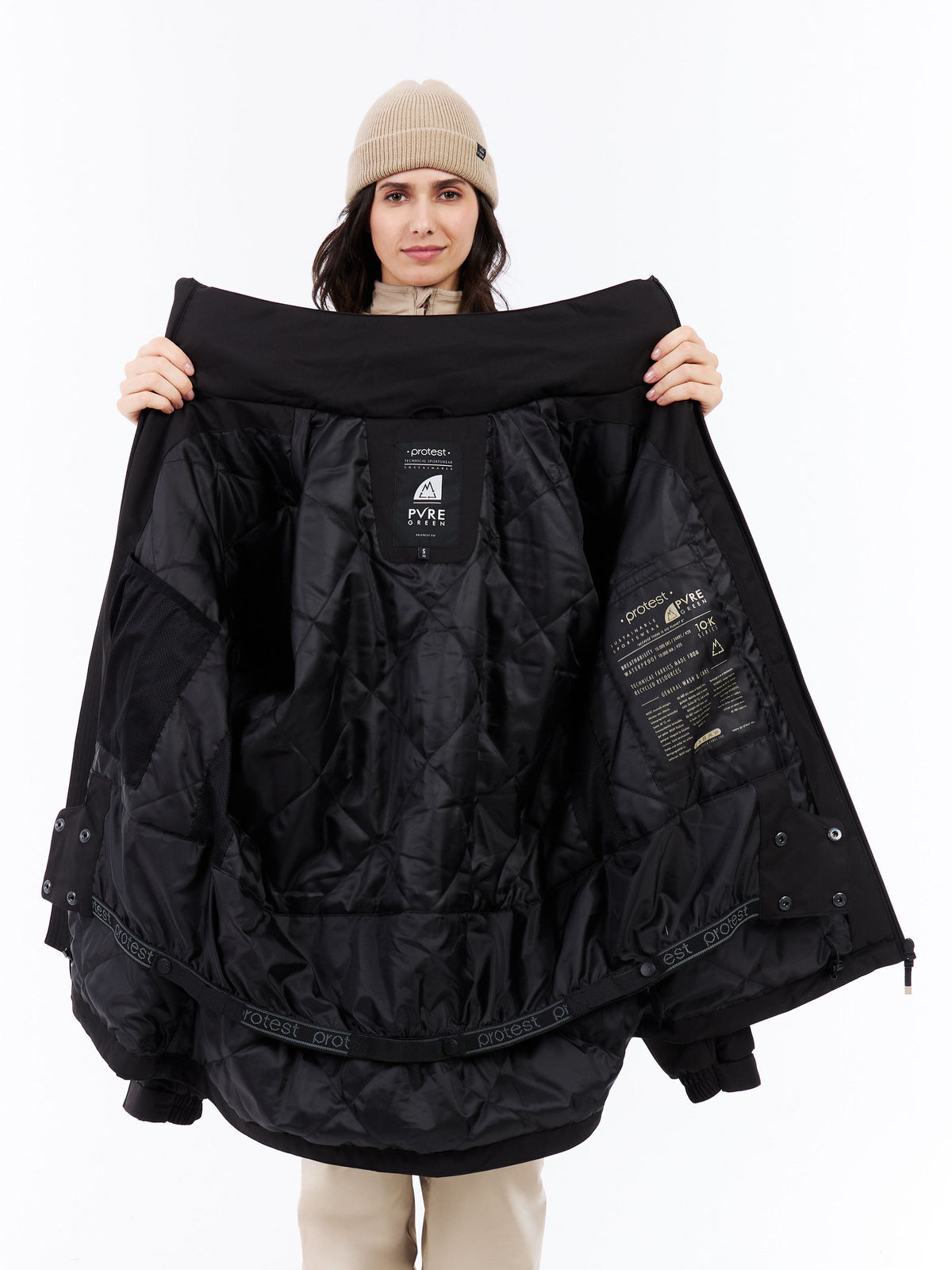 PROTEST PRTNara Ski & Snowboard jackets | True Black