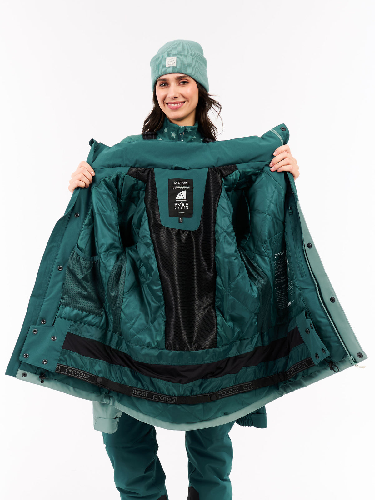 PROTEST PRTPatsy Snowjacket | Rainstorm Blue