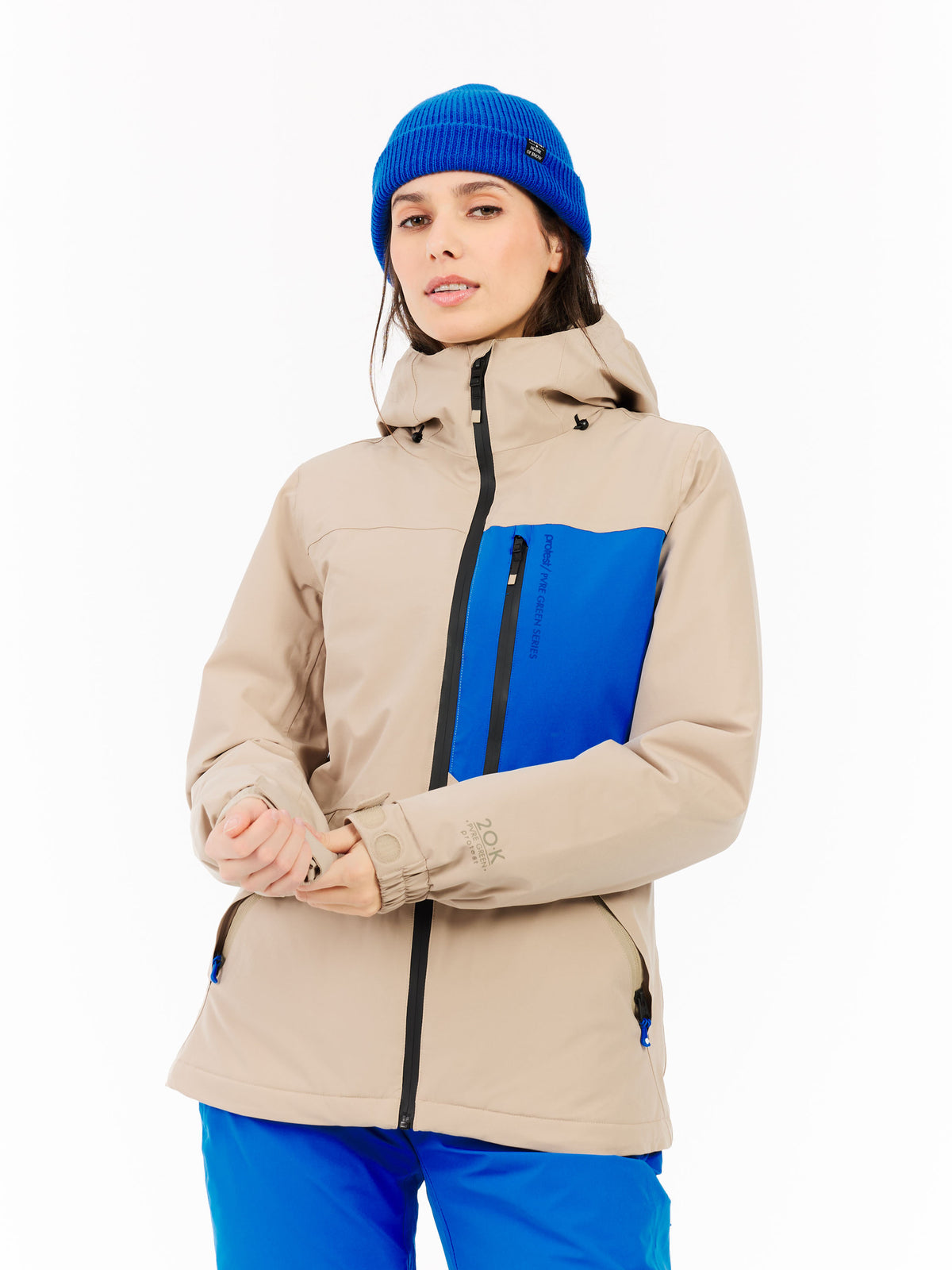 PROTEST PRTSalut Ski & Snowboard jackets | BambooBeige