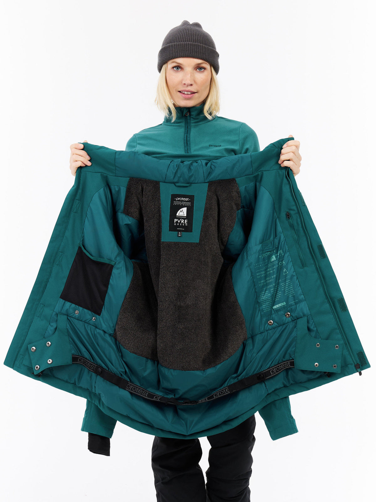 PROTEST PRTScoop Ski & Snowboard jackets | Rainstorm Blue