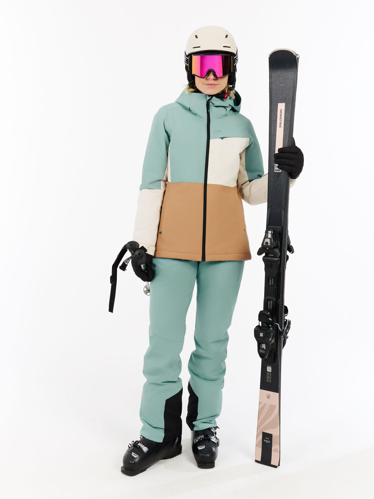 PROTEST PRTSina Snowjacket | Teddy Brown