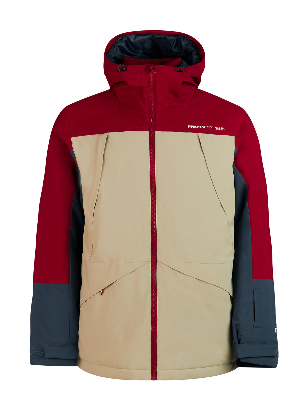 PROTEST PRTDunton Ski & Snowboard jackets | Velvet red