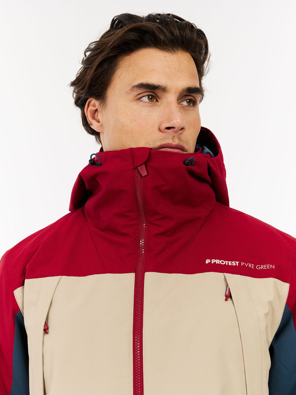PROTEST PRTDunton Ski & Snowboard jackets | Velvet red