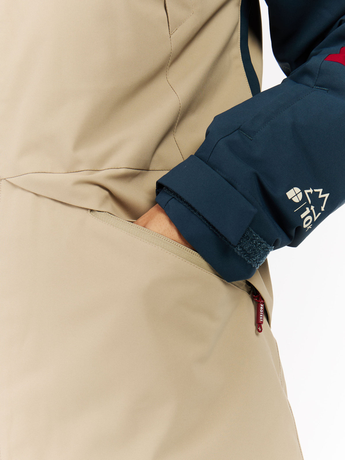 PROTEST PRTDunton Ski & Snowboard jackets | Velvet red