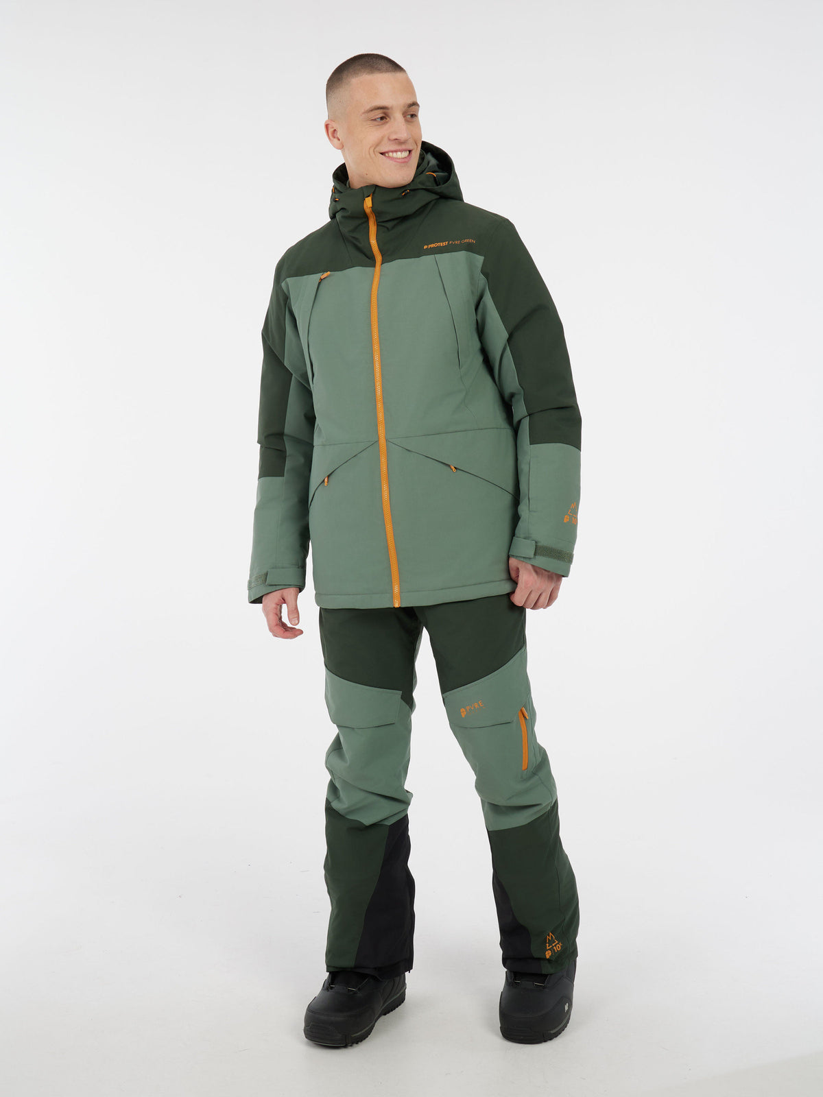 PROTEST PRTDunton Ski & Snowboard jackets | Aspen green