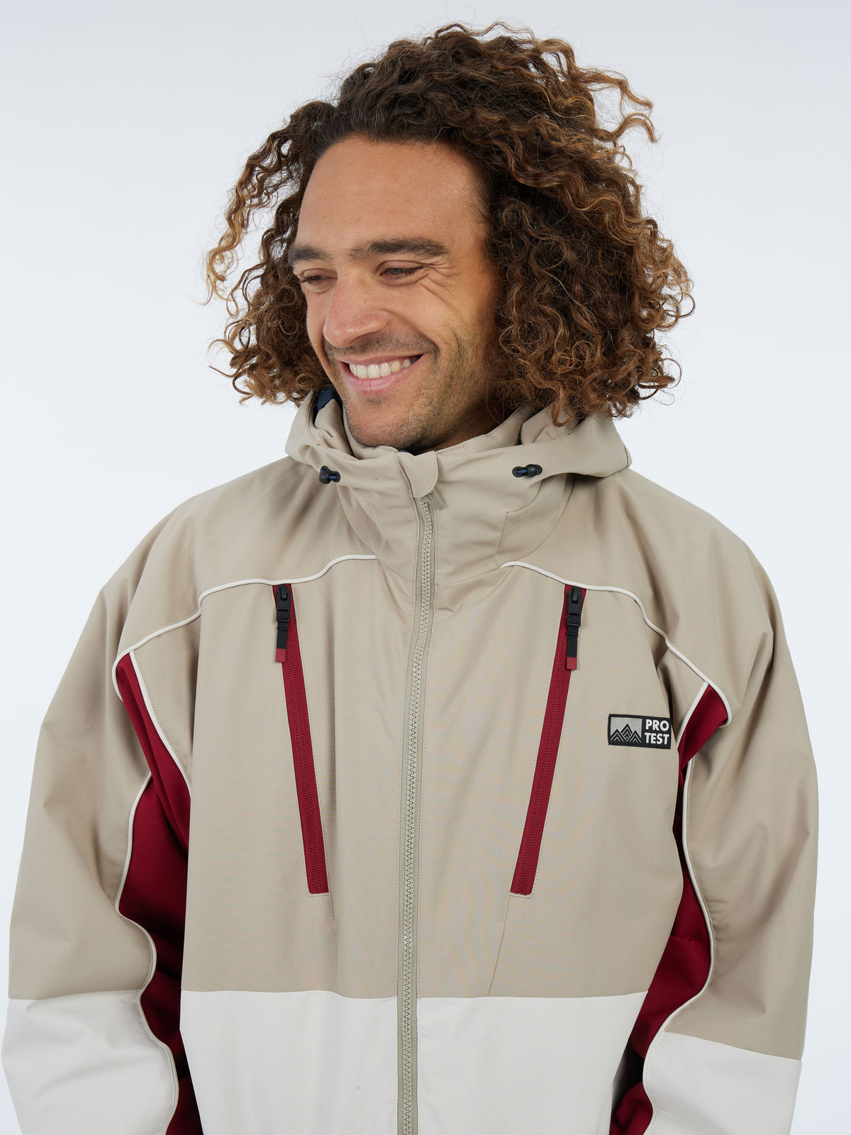 PROTEST PRTElgin Snowjacket | Velvet red