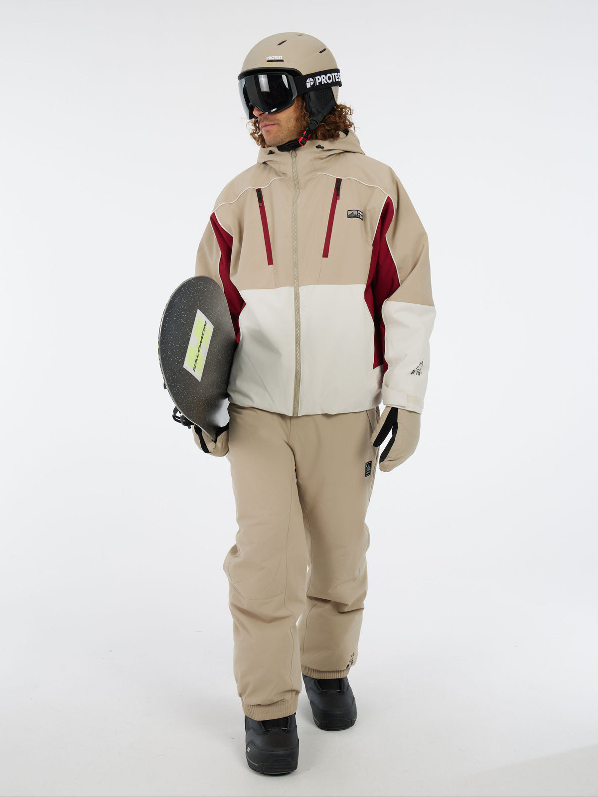 PROTEST PRTElgin Ski & Snowboard jackets | Velvet red