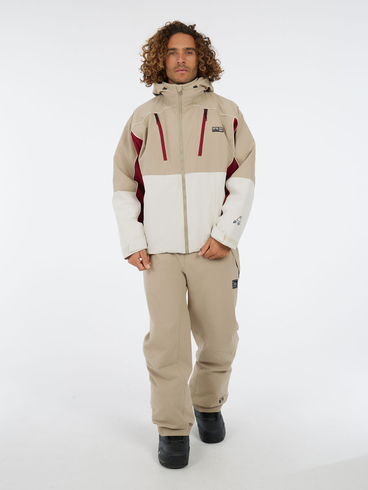 PROTEST PRTElgin Ski & Snowboard jackets | Velvet red