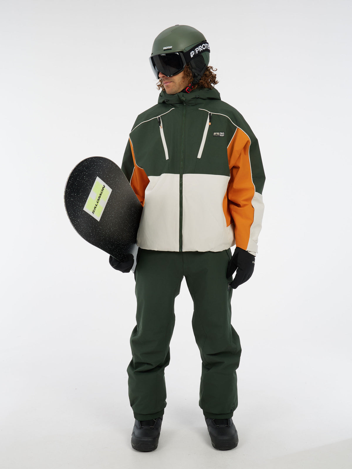 PROTEST PRTElgin Ski & Snowboard jackets | Kale green