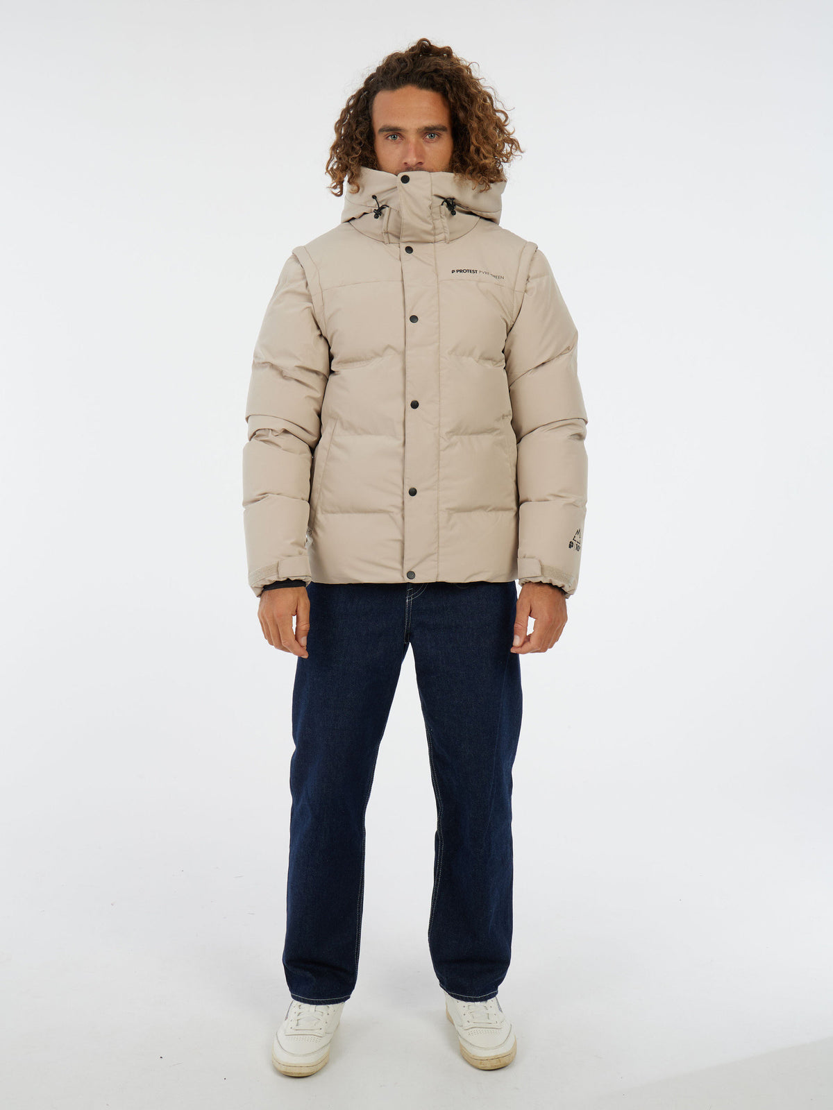 PROTEST PRTEvert Ski & Snowboard jackets | BambooBeige