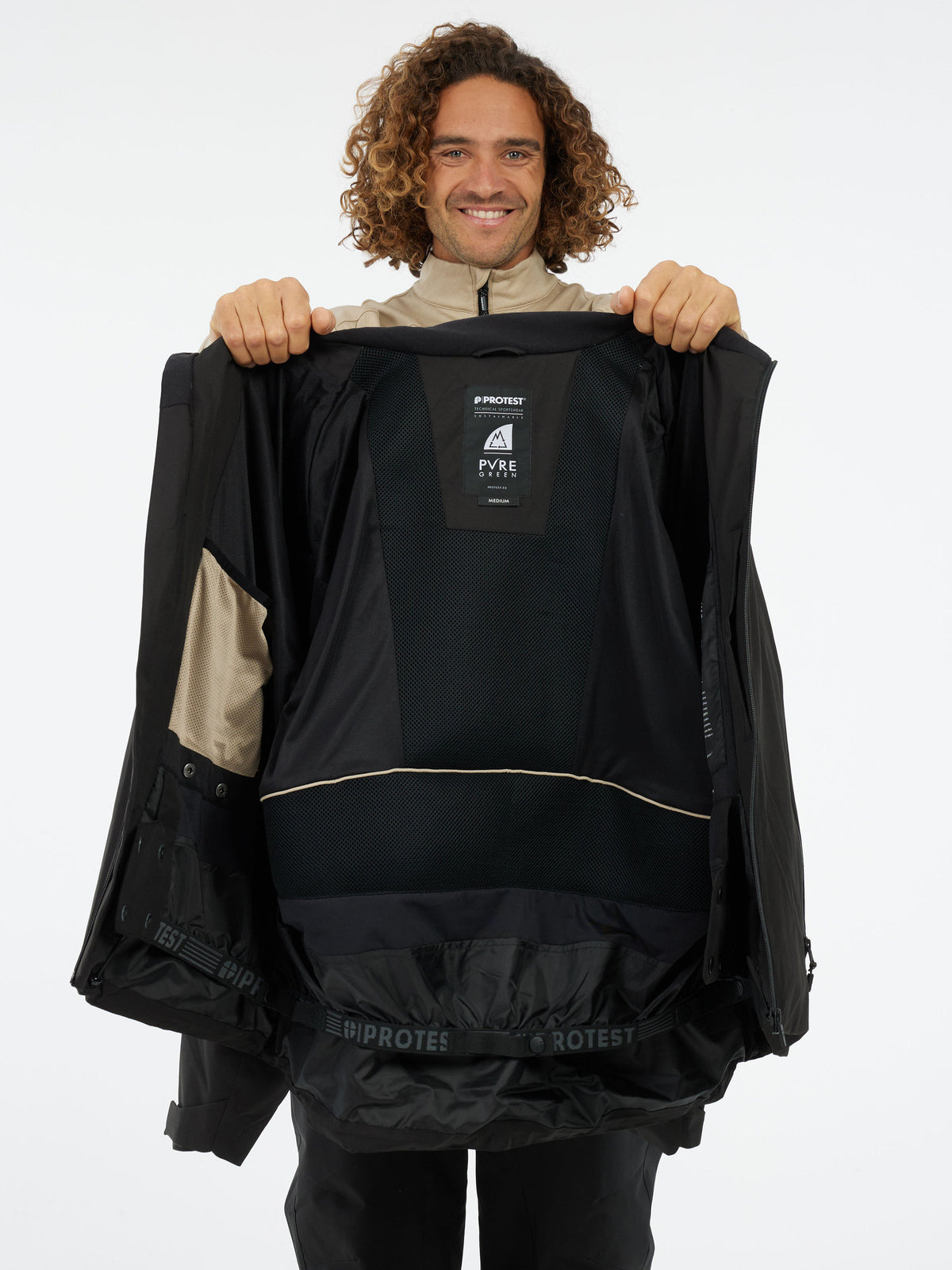 PROTEST PRTFerrol Ski & Snowboard jackets | True Black