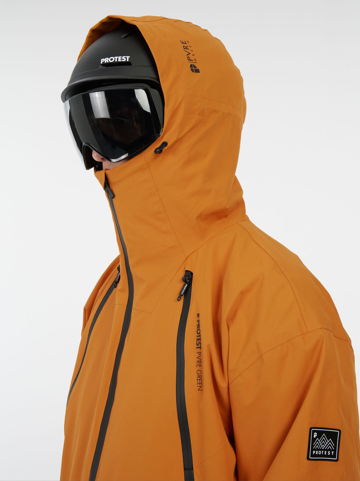 PROTEST PRTFerrol Ski & Snowboard jackets | Caramel Yellow