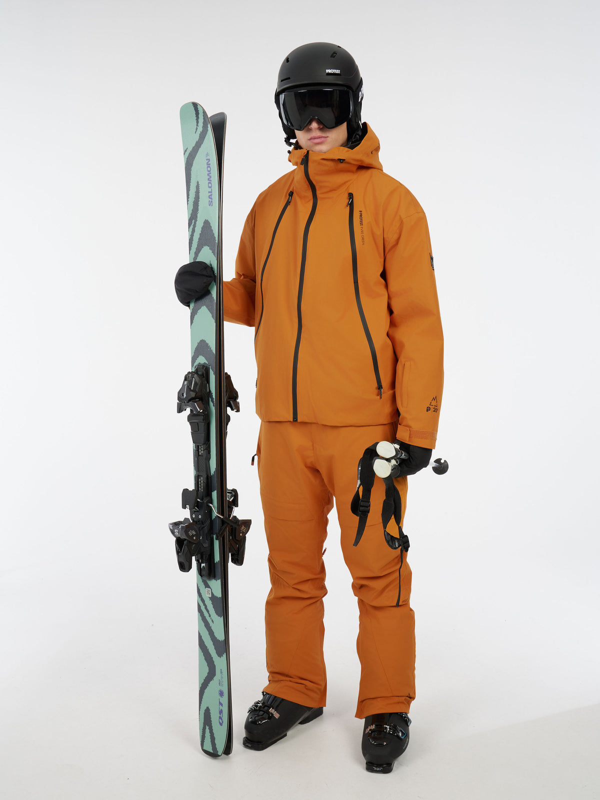 PROTEST PRTFerrol Ski & Snowboard jackets | Caramel Yellow
