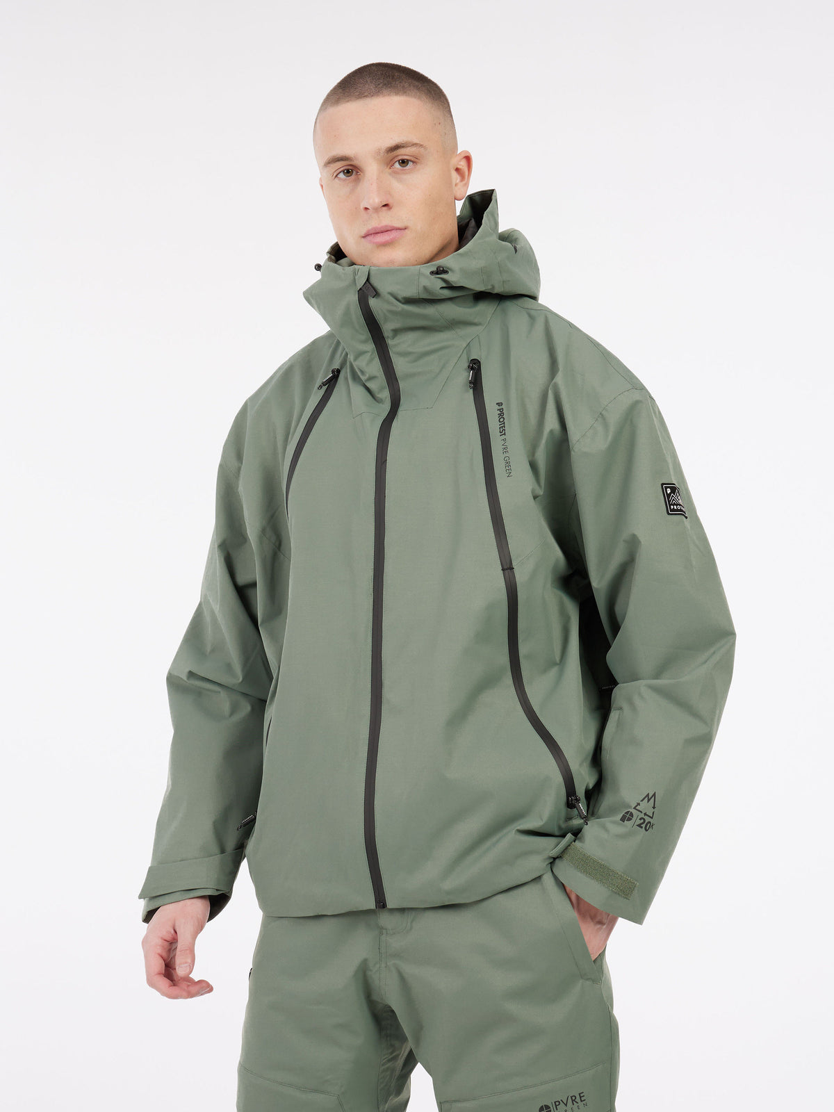 PROTEST PRTFerrol Ski & Snowboard jackets | Aspen green