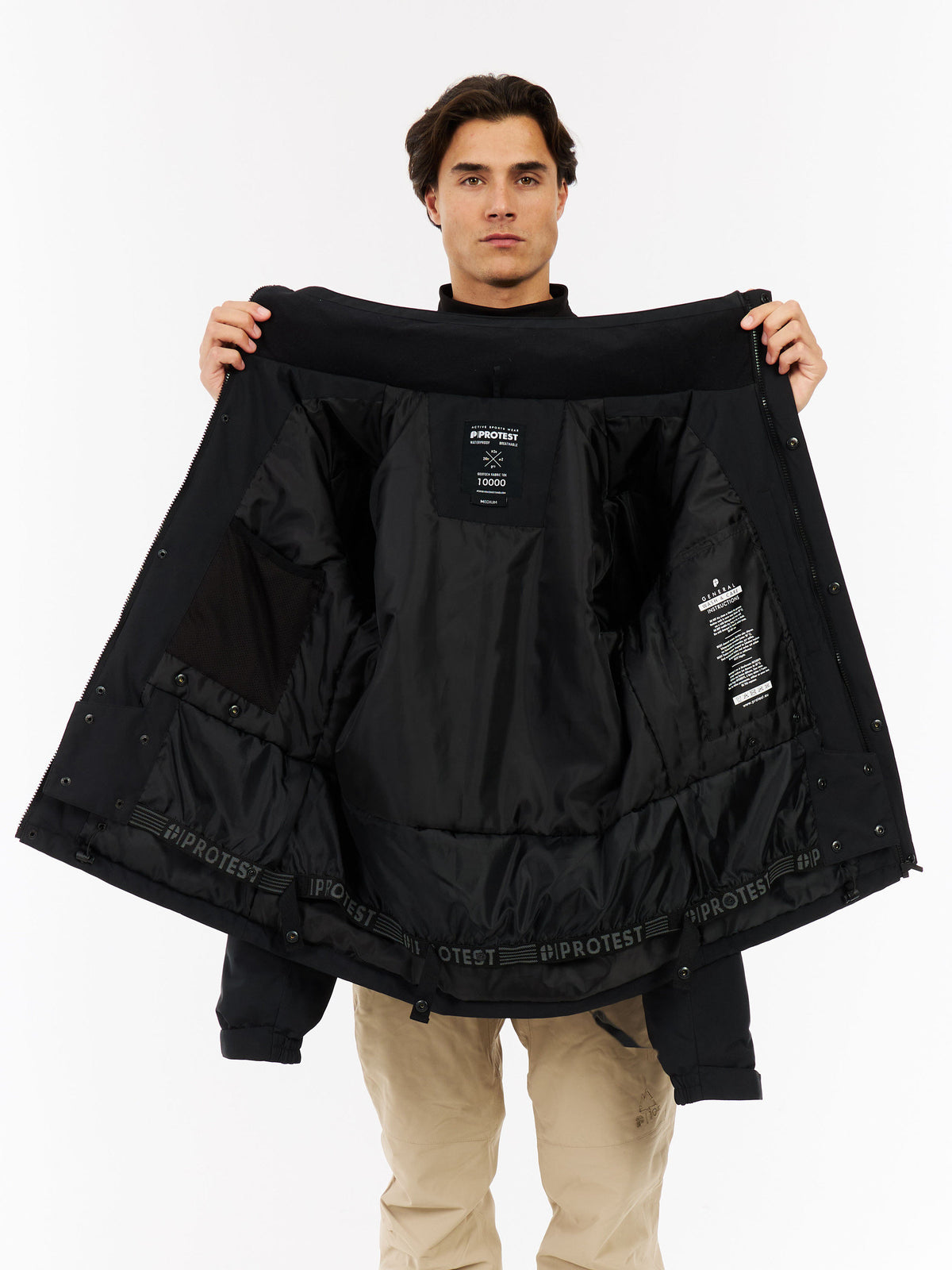 PROTEST PRTKajo Ski & Snowboard jackets | True Black