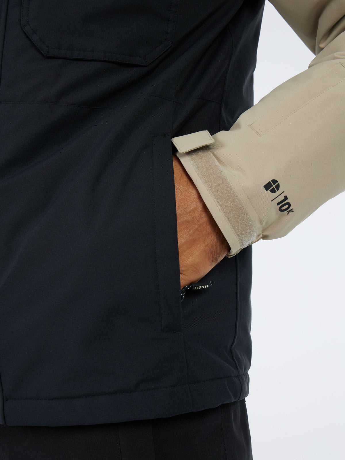 PROTEST PRTKajo Ski & Snowboard jackets | BambooBeige