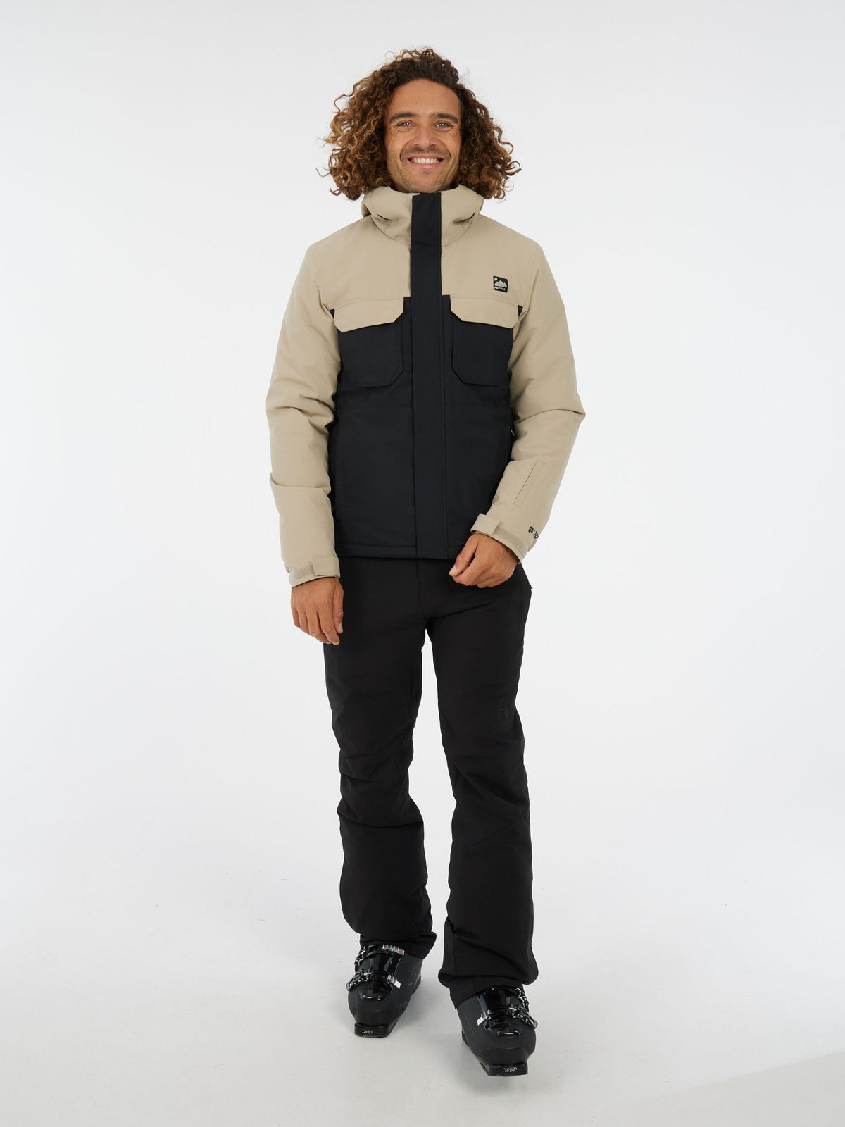 PROTEST PRTKajo Ski & Snowboard jackets | BambooBeige