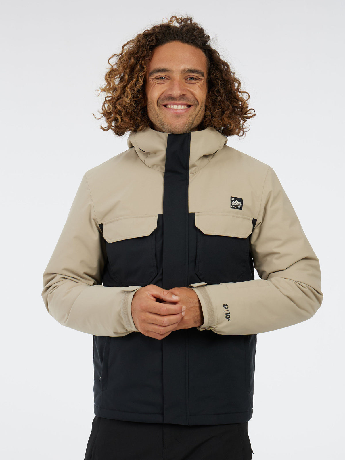 PROTEST PRTKajo Ski & Snowboard jackets | BambooBeige
