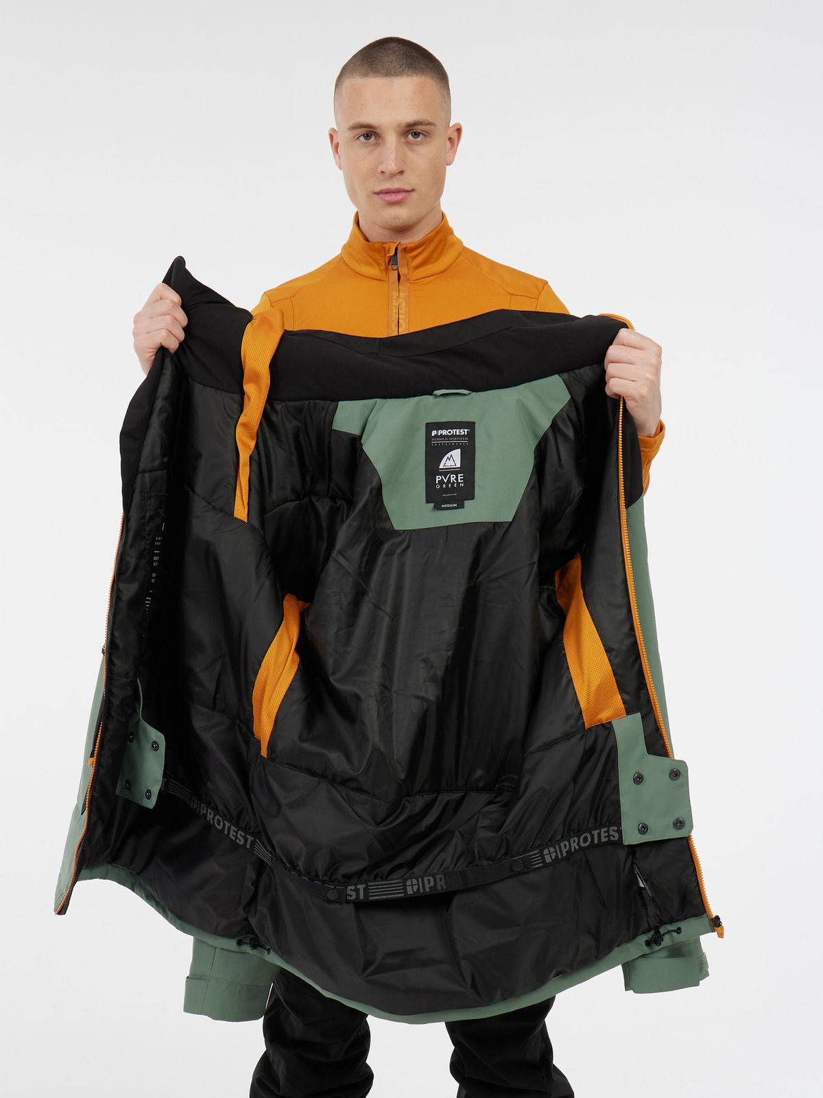 PROTEST PRTLado Ski & Snowboard jackets | Aspen green