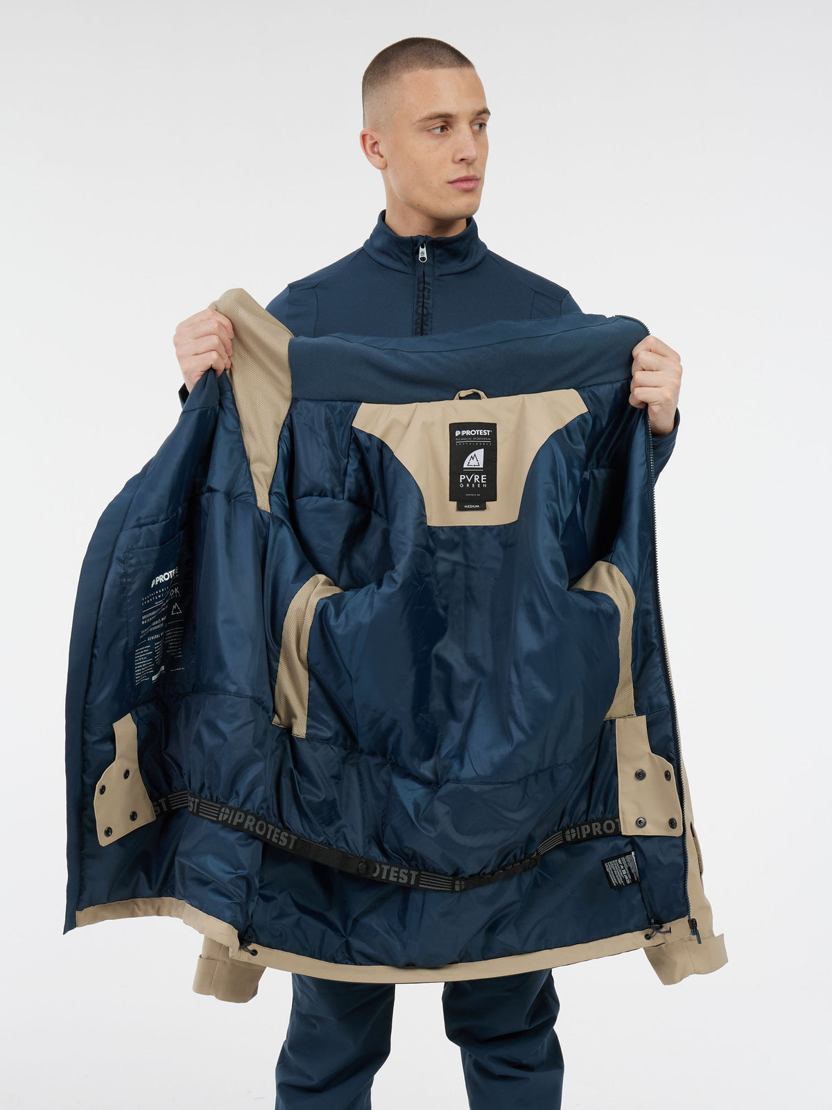 PROTEST PRTLado Ski & Snowboard jackets | Twilight navy