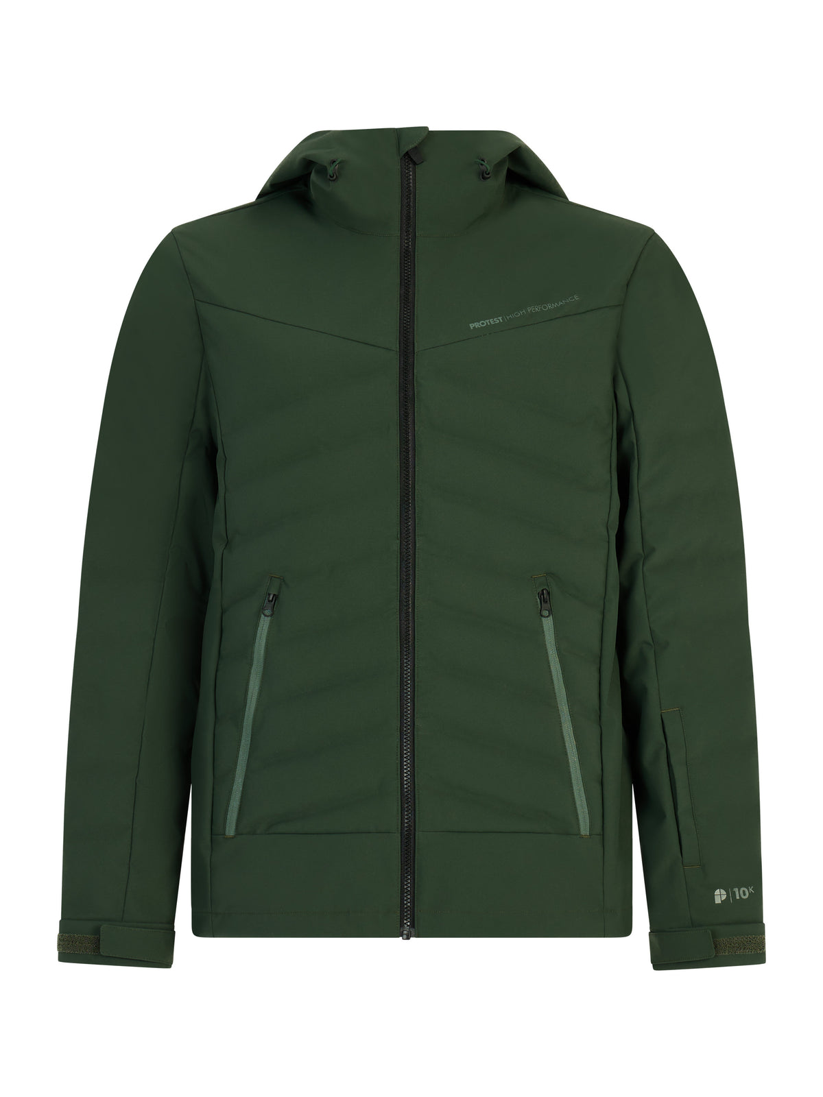 PROTEST PRTMundo Ski & Snowboard jackets | Kale green