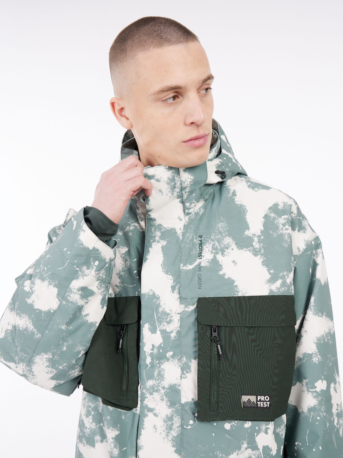 PROTEST PRTPyro Ski & Snowboard jackets | Aspen green