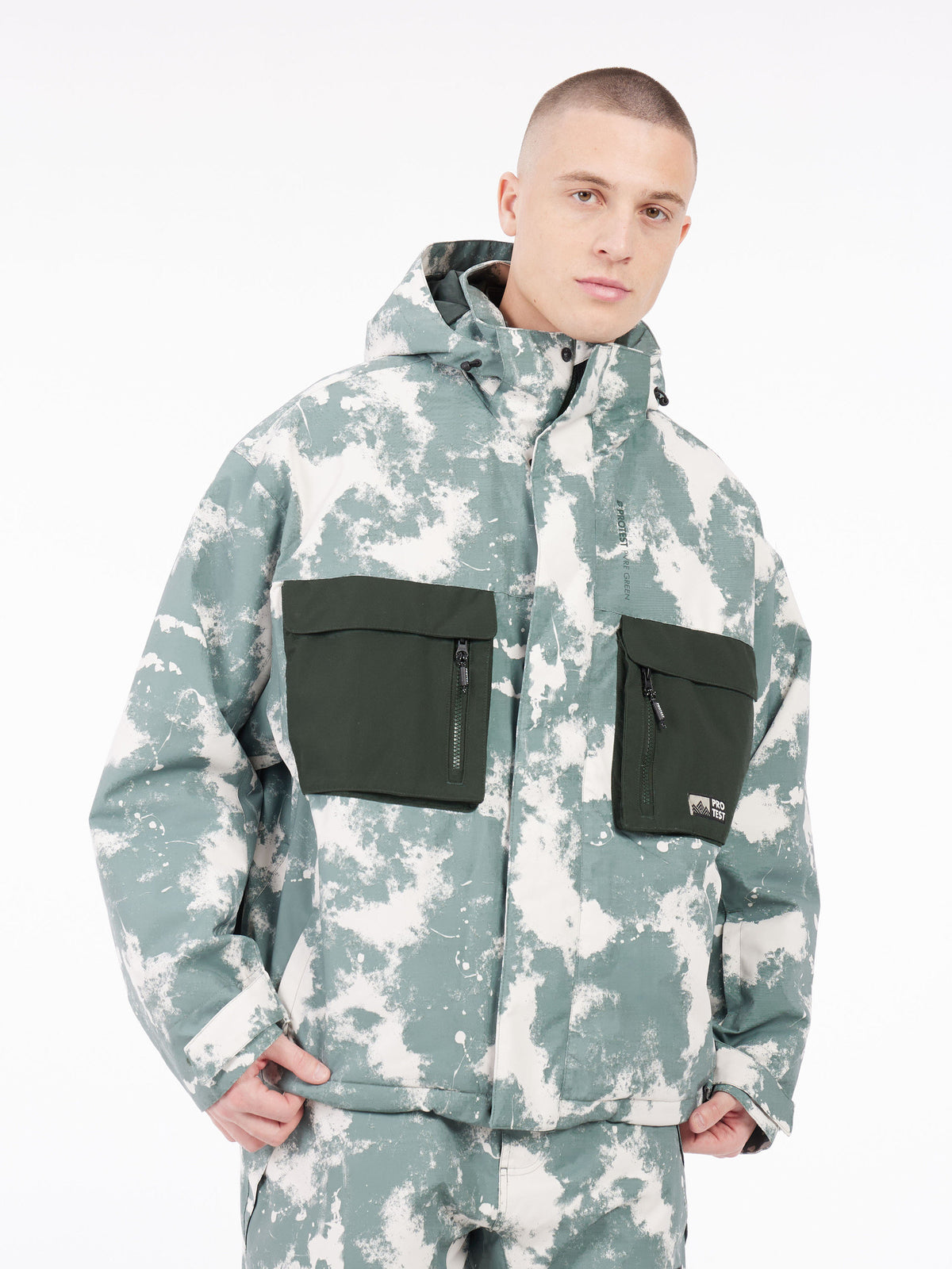 PROTEST PRTPyro Ski & Snowboard jackets | Aspen green
