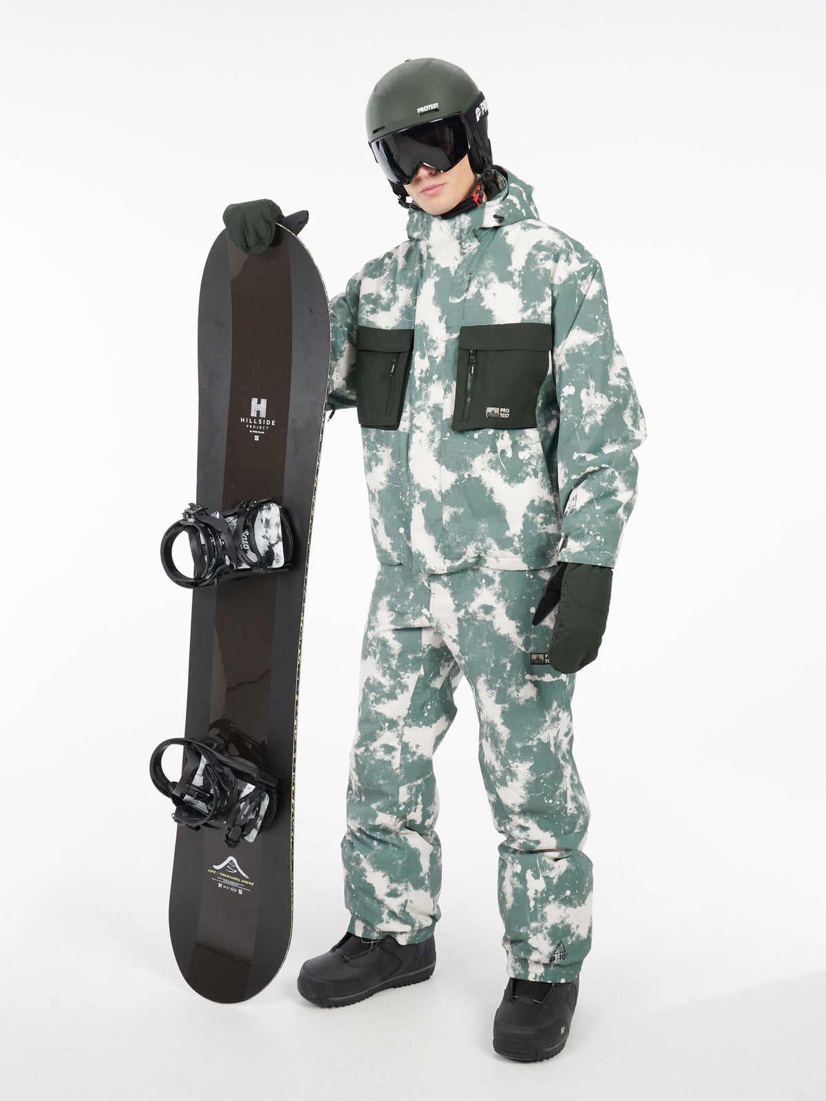 PROTEST PRTPyro Ski & Snowboard jackets | Aspen green
