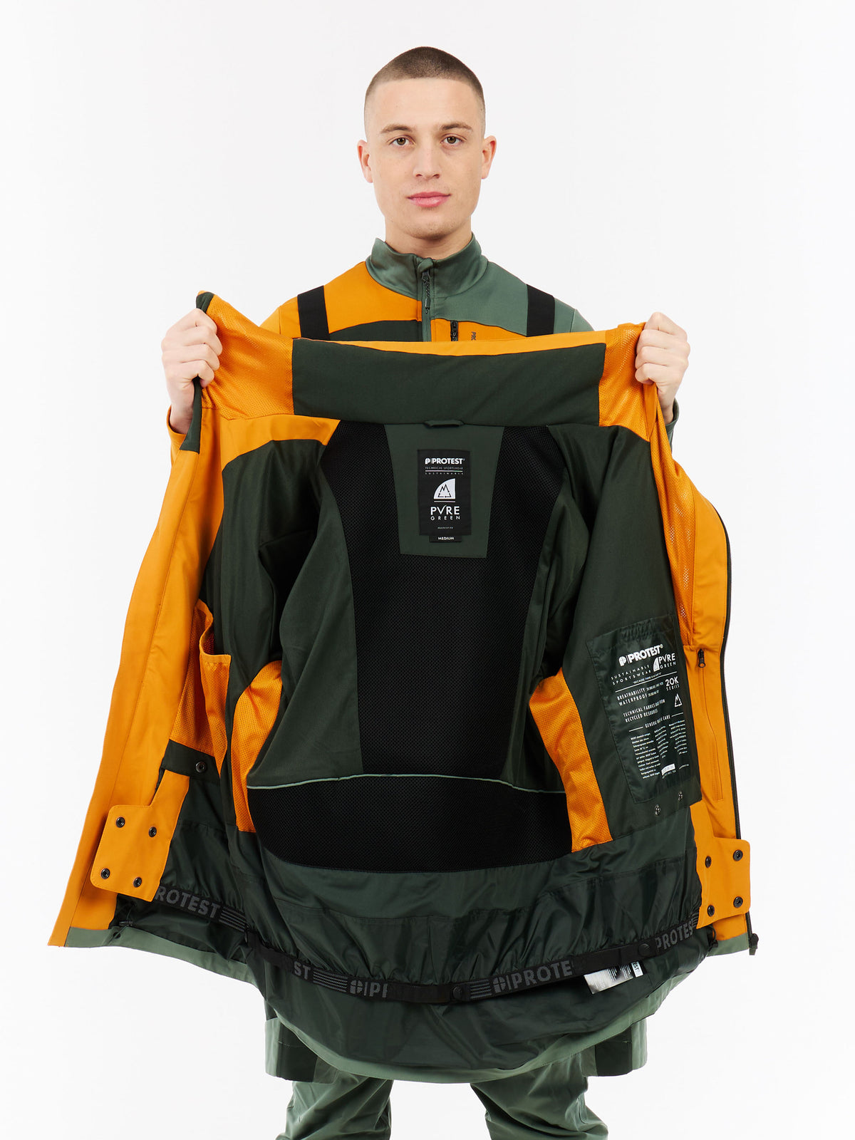 PROTEST PRTThrow Ski & Snowboard jackets | Aspen green