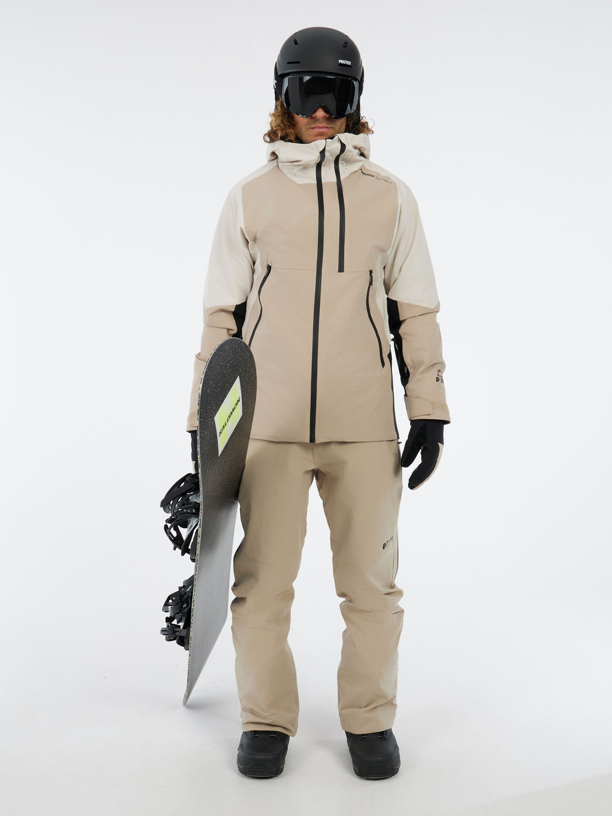 PROTEST PRTThrow Ski & Snowboard jackets | BambooBeige