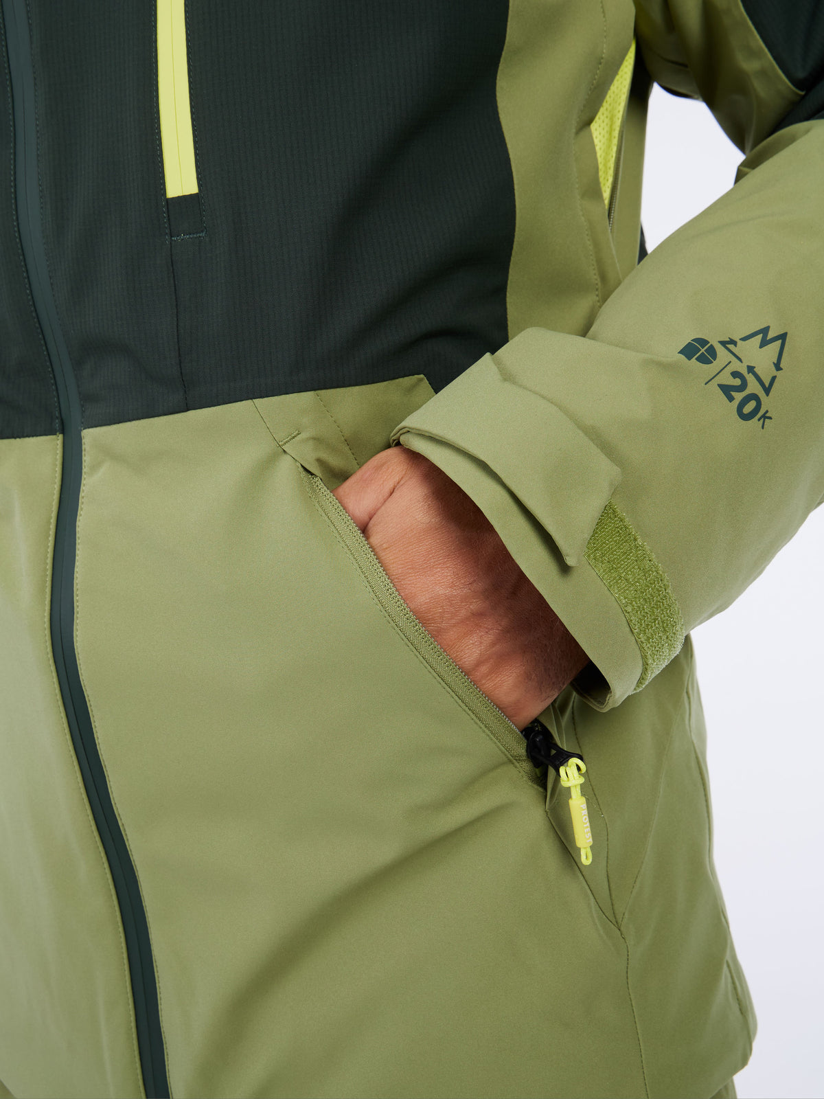 PROTEST PRTZoot Snowjacket | Herbal green