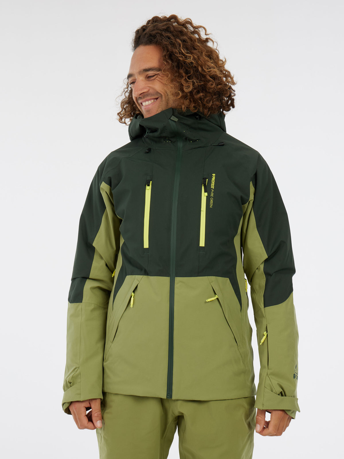 PROTEST PRTZoot Snowjacket | Herbal green