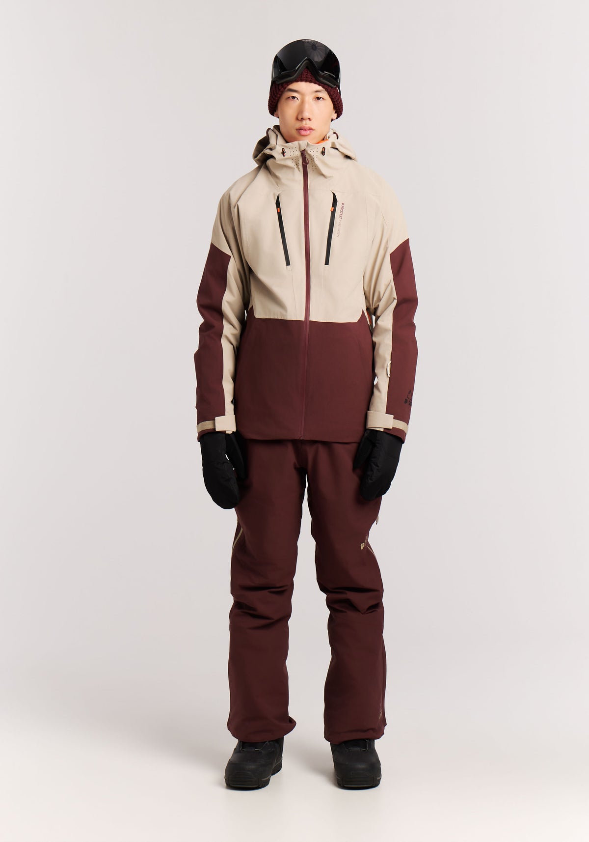 PROTEST PRTConnor Snowjackets | Pecan Red
