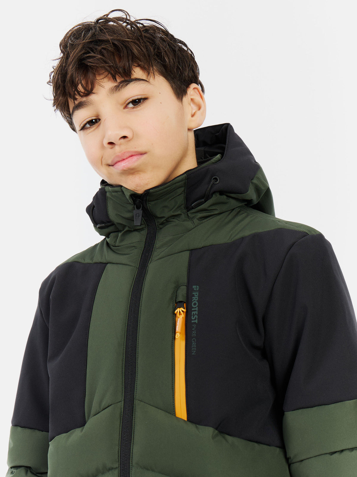 PROTEST PRTBrucer JR Ski & Snowboard jackets | Kale green