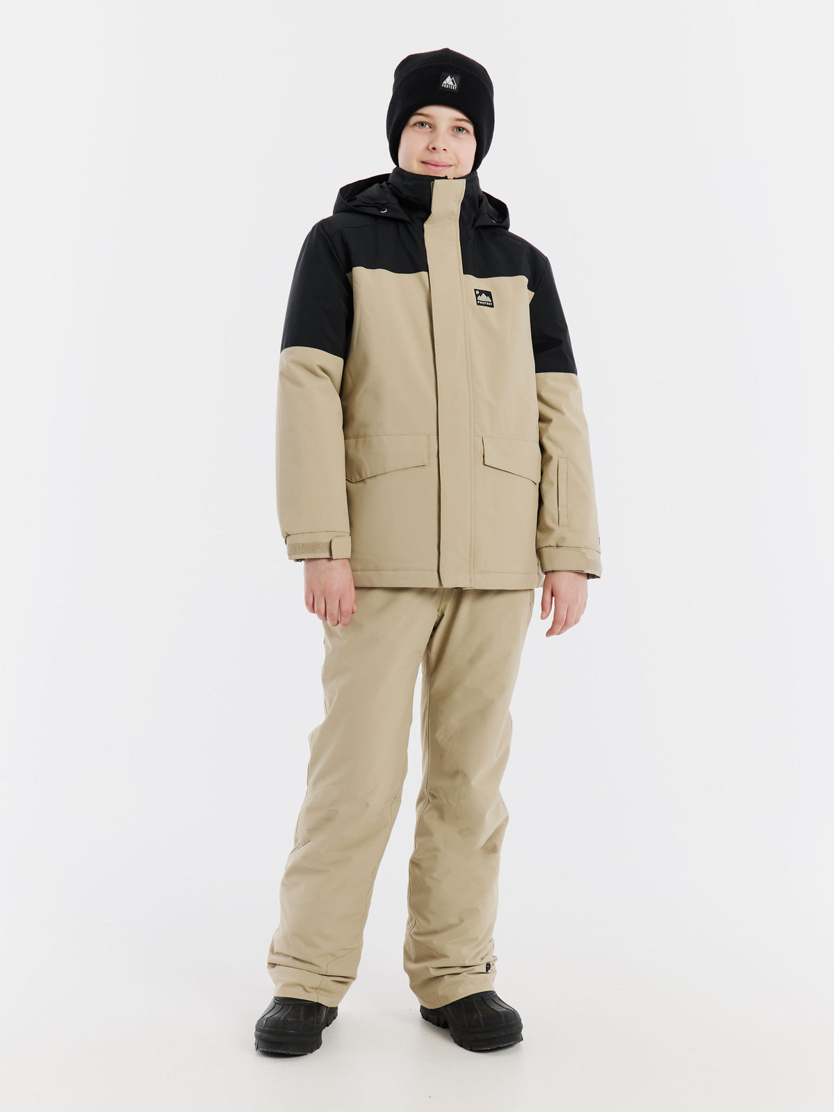 PROTEST PRTEwan JR Ski & Snowboard jackets | BambooBeige